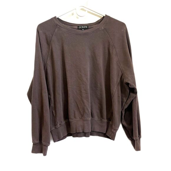 J. Crew Gray Sweatpants and Sweatshirt Top Set Women's Size Small - Picture 7 of 16